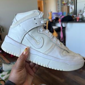 Nike White High Top Sneakers